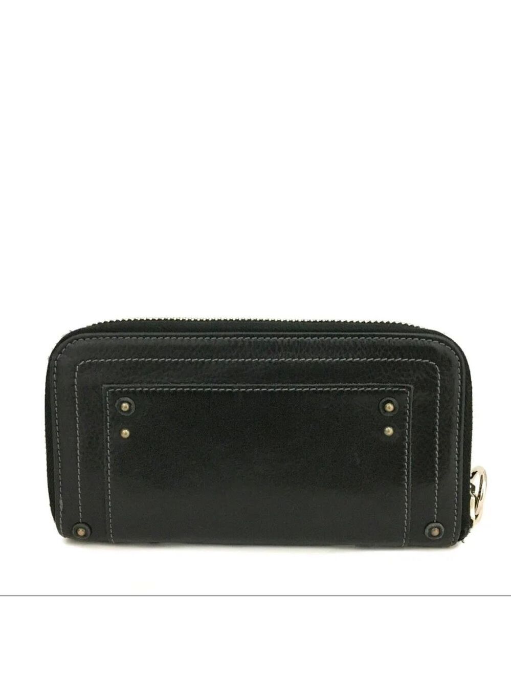 Authentic Chloe Paddington Black Leather Long Wallet - Picture 4 of 8